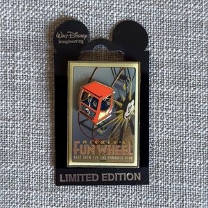 Brand New 2011 WDI Disneyland Attraction Poster Mickey's Funwheel 3D Pin LE 300